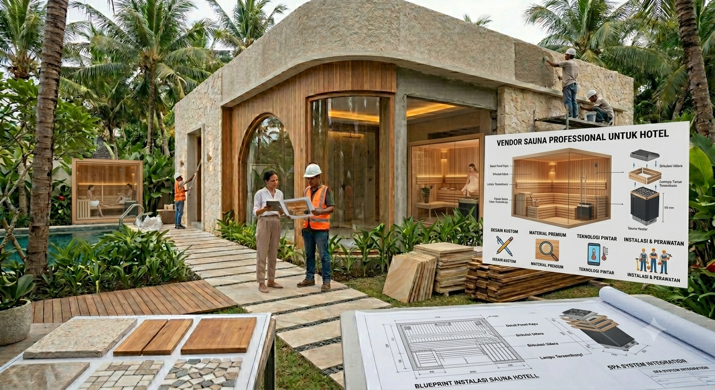 vendor sauna untuk hotel